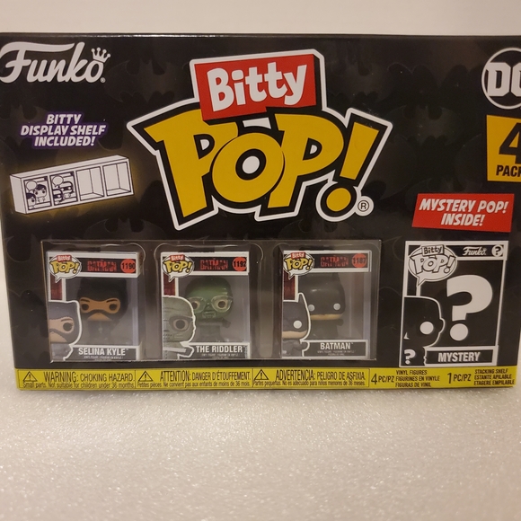 Funko Other - Brand New Funko Bitty Pop!: DC Universe - Bitty Pop! Batman 4-Pack Series 2